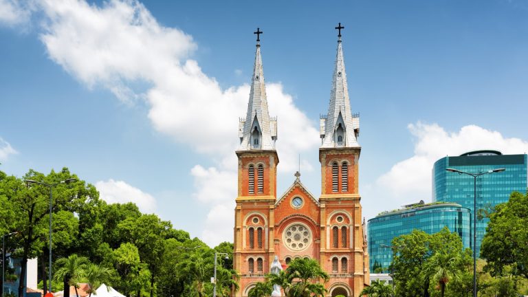 Grand Cathedral with Twin Spires