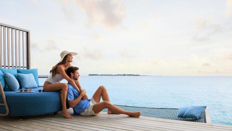 Couple Enjoying a Peaceful