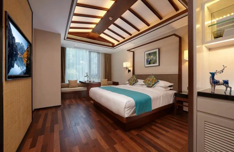Inviting Hotel Room
