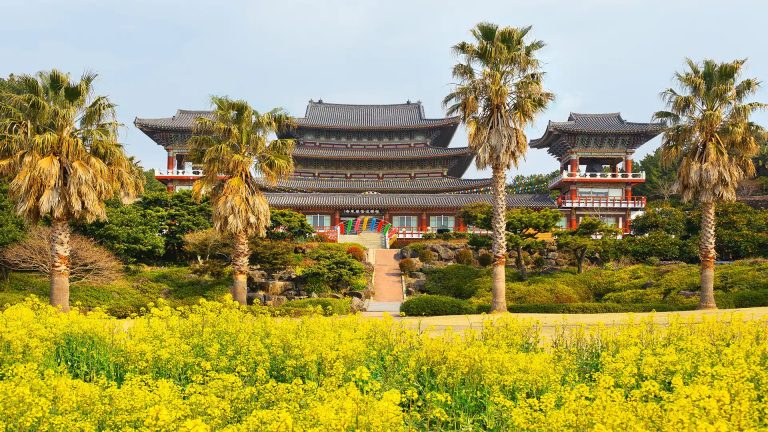 Serene Pagoda Amidst